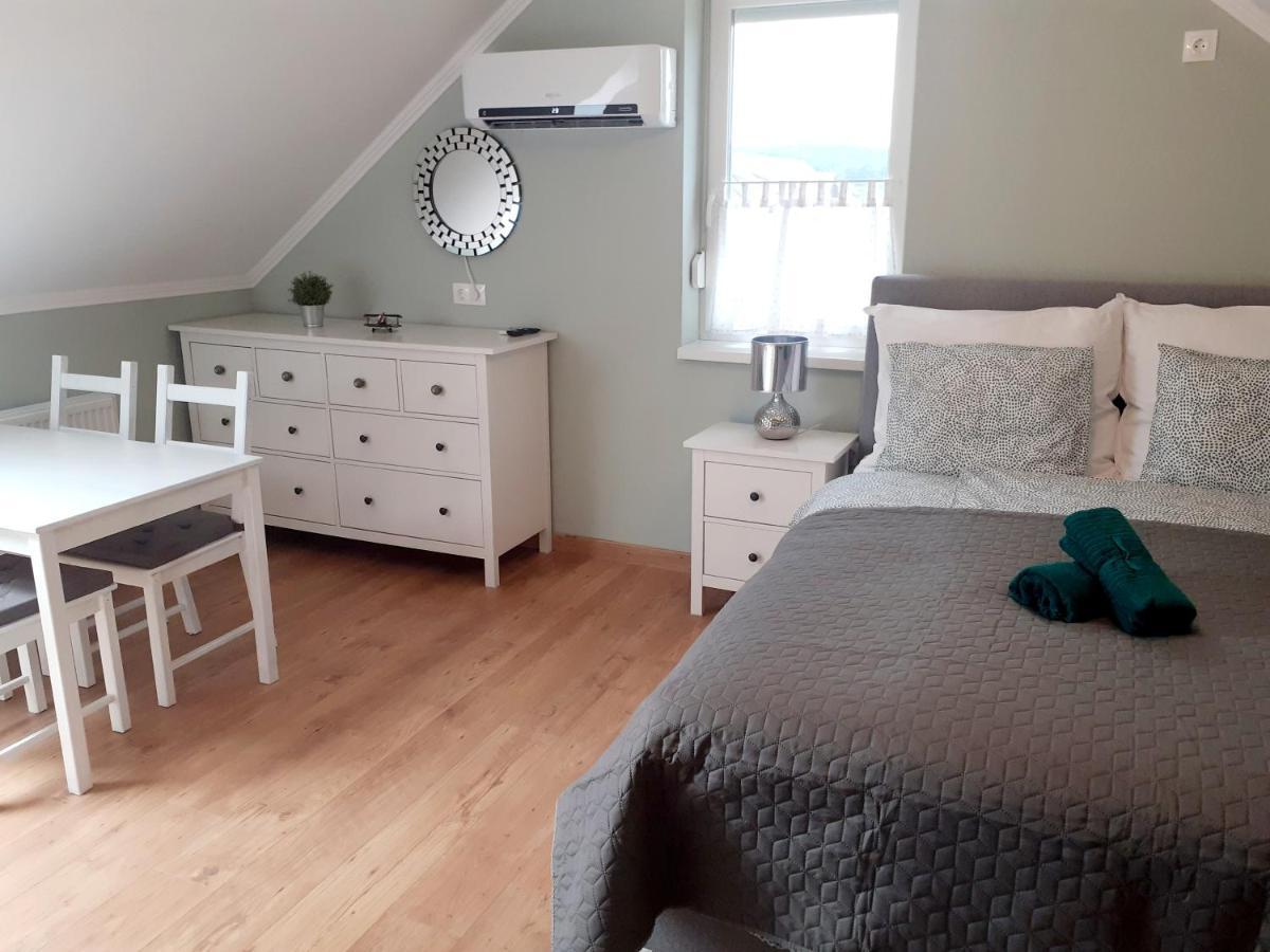 Apartamento A Zoldbiciklis Haz Egerszalók Exterior foto
