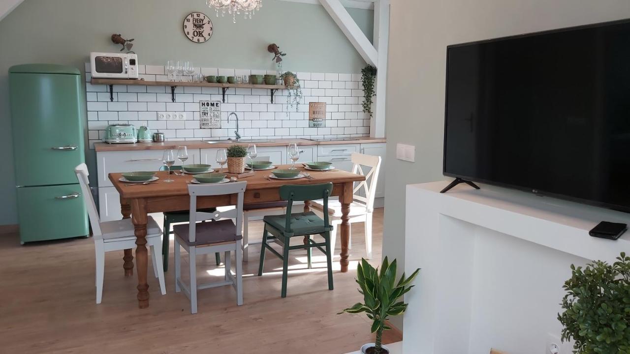 Apartamento A Zoldbiciklis Haz Egerszalók Exterior foto