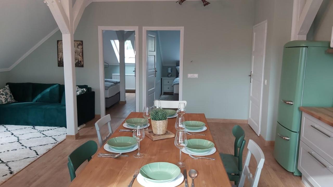 Apartamento A Zoldbiciklis Haz Egerszalók Exterior foto
