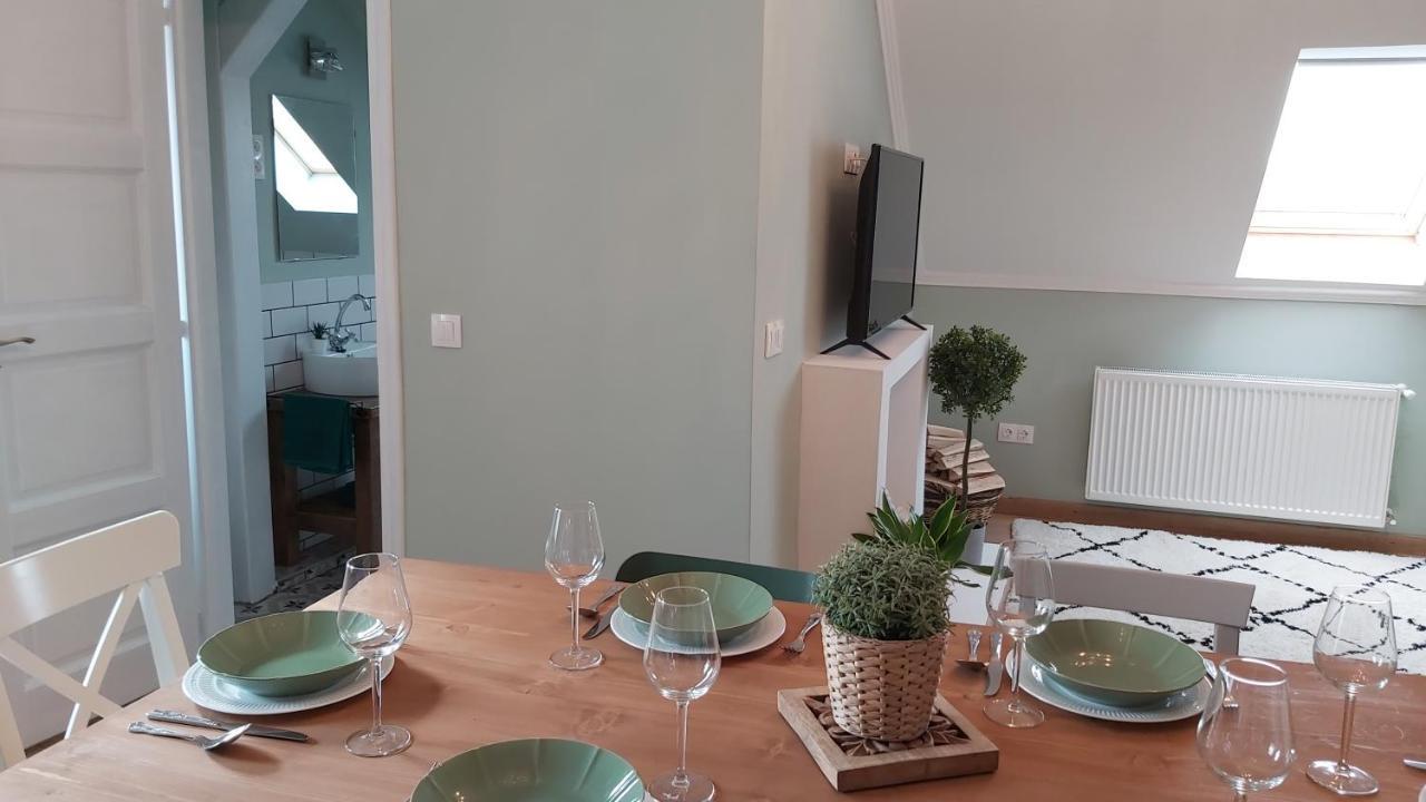 Apartamento A Zoldbiciklis Haz Egerszalók Exterior foto